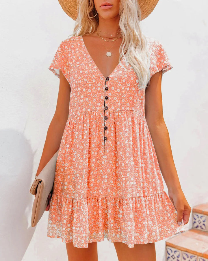 Kaia | Flowy Floral Summer Dress