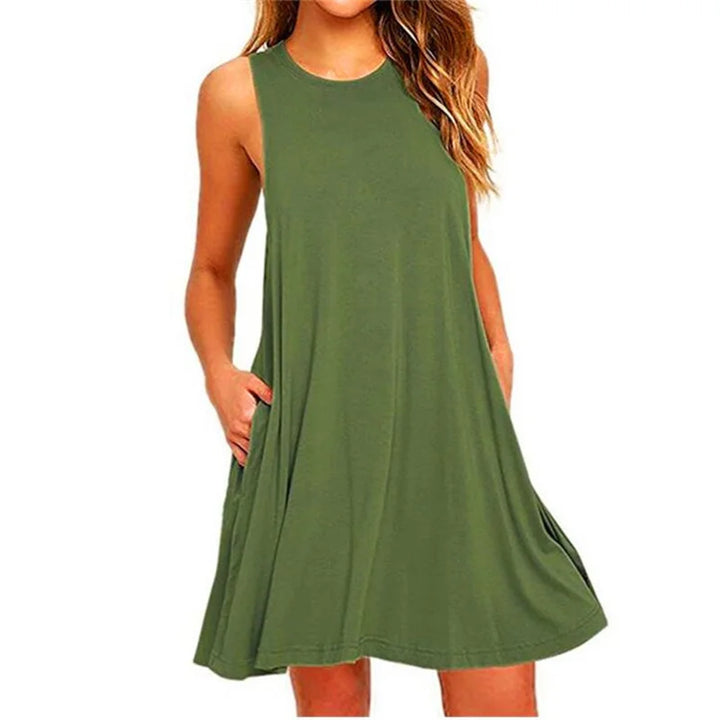 Zerina™ | Sleeveless Summer Mini Dress