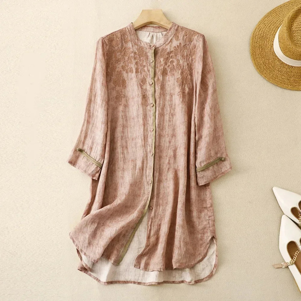 Phanie | Graceful Button-Up Tunic