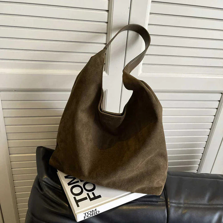 Halle | Suede Soft-Tote Bag