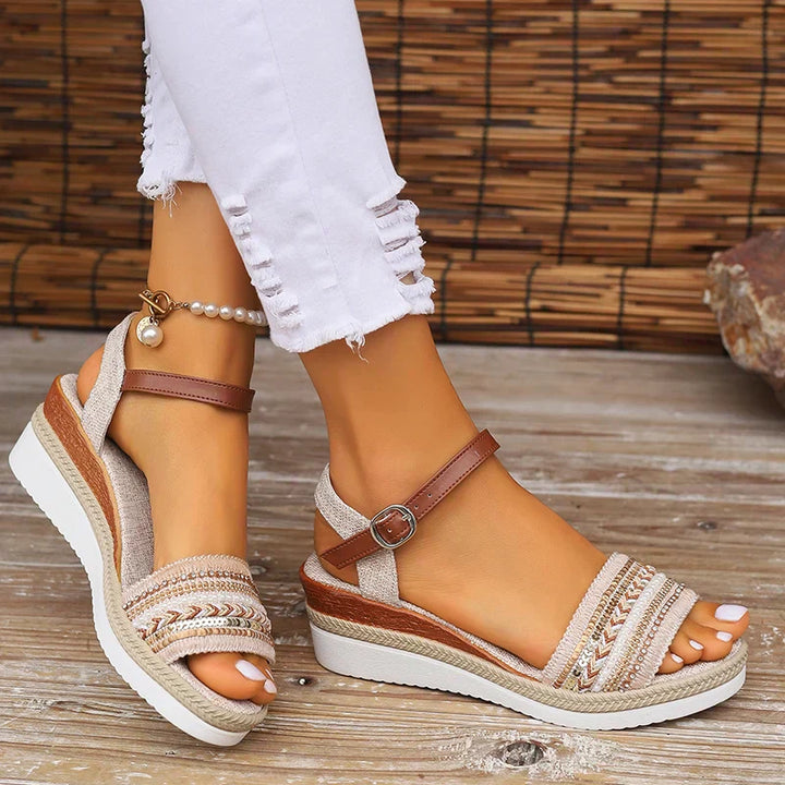 Layla™ | Boho Chic Orthopedic Sandals