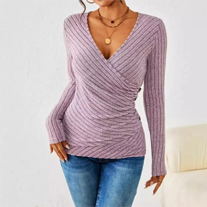 Belinda™ | Cozy Wrap Top
