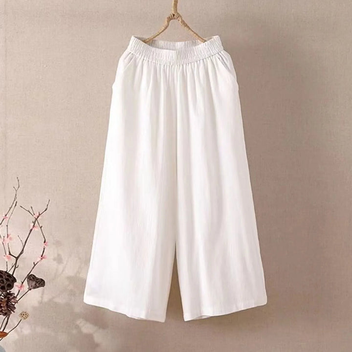 Ciara™ | Lightweight Wide-Leg Pants with Pockets