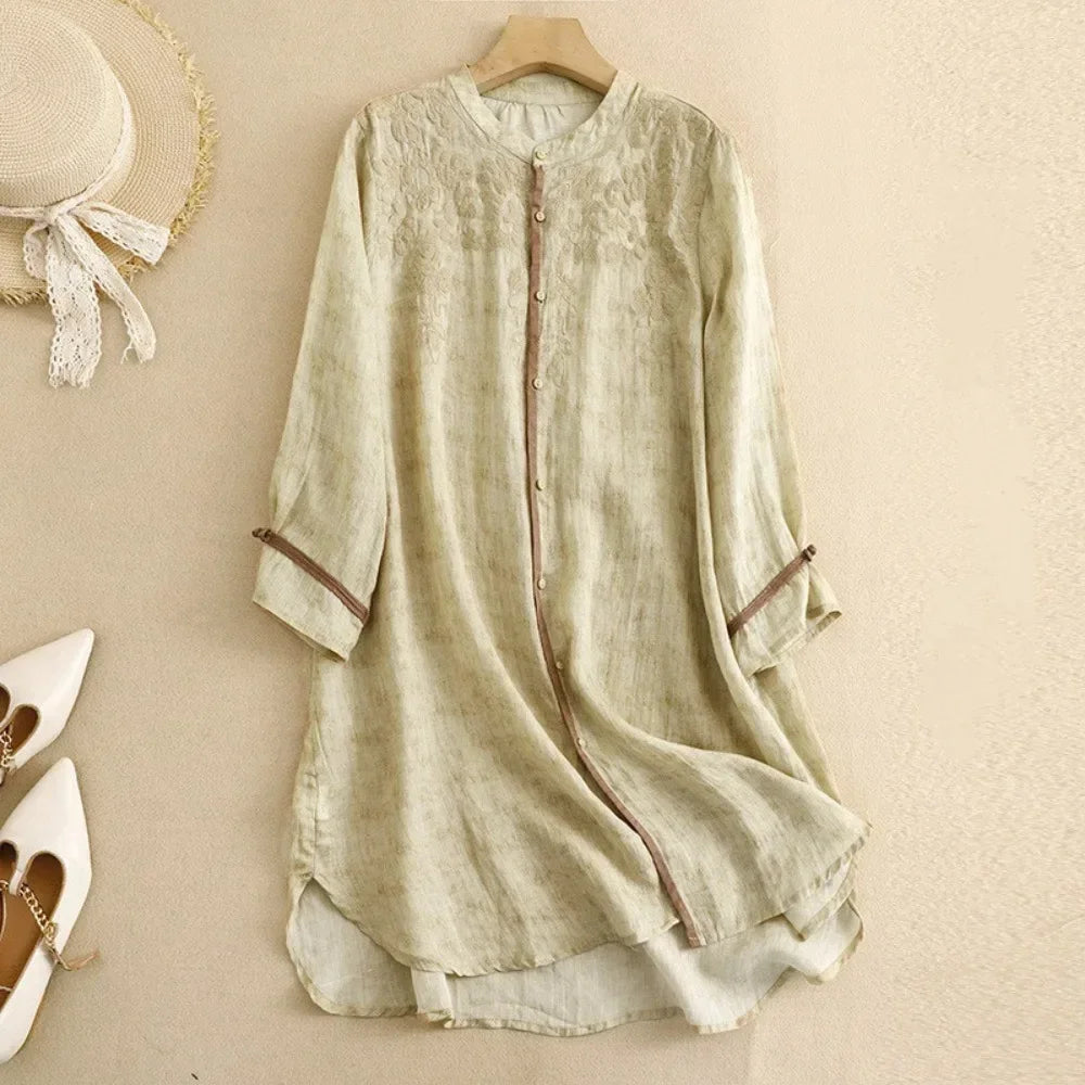 Phanie | Graceful Button-Up Tunic