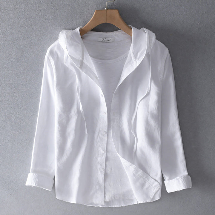 Araceli | Stylish Breezy Striped Hoodie Shirt