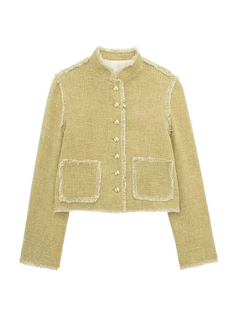Evelyn/ Vintage Long Sleeve Jacket