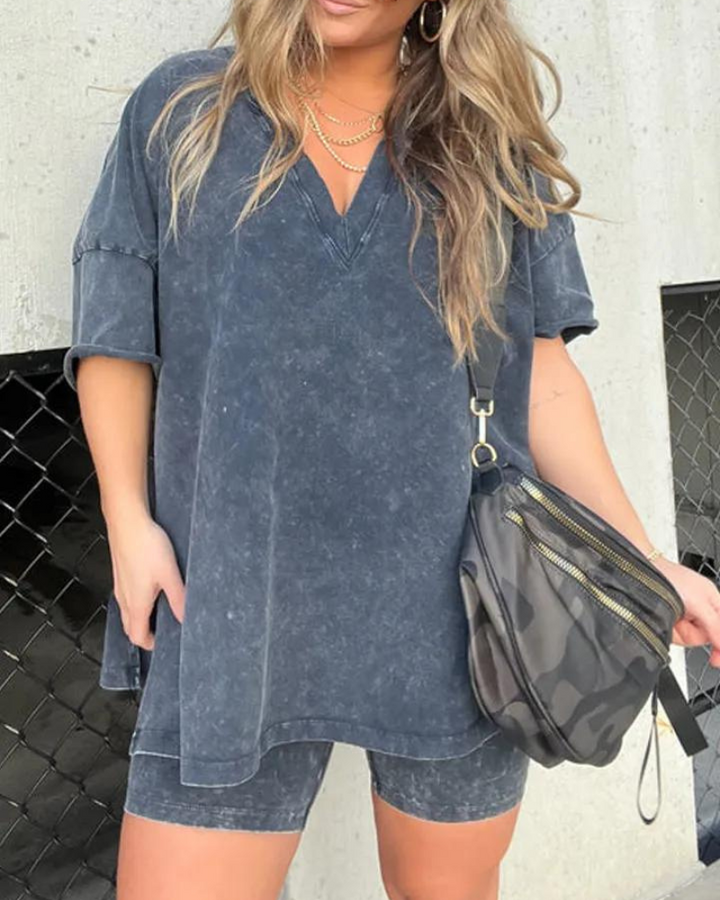 Aurora | Organic Cotton Casual Washed Set