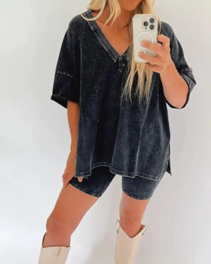 Aurora | Organic Cotton Casual Washed Set