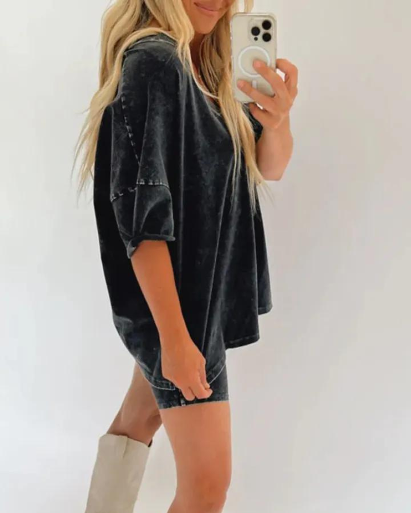 Aurora | Organic Cotton Casual Washed Set