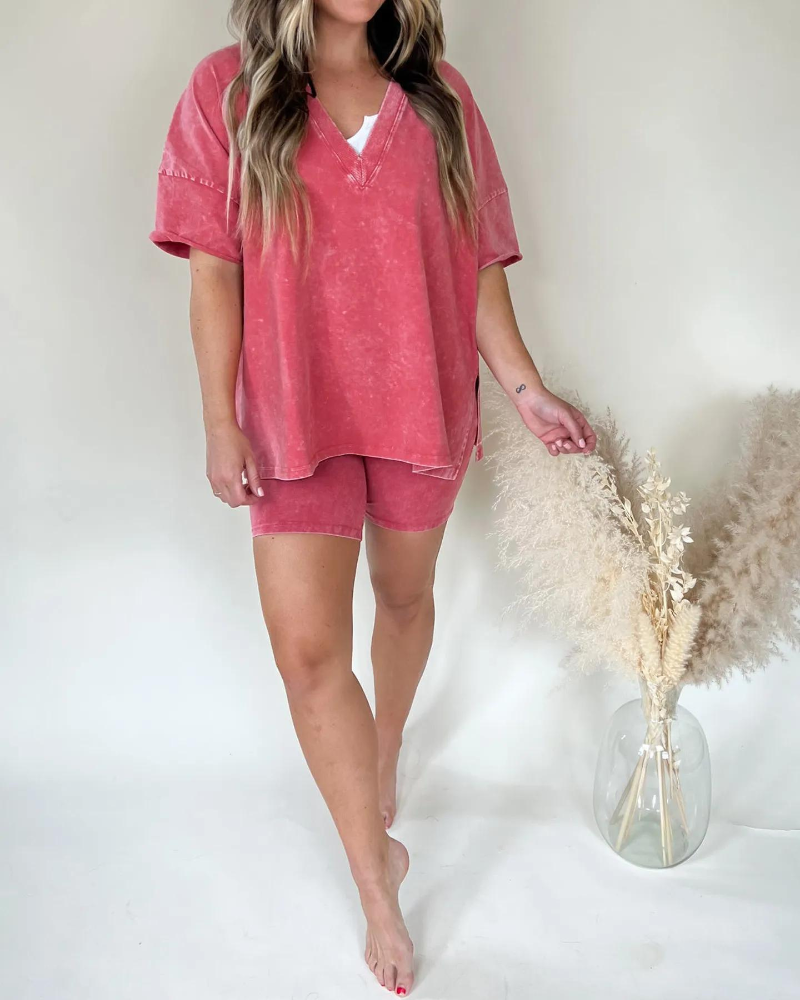 Aurora | Organic Cotton Casual Washed Set