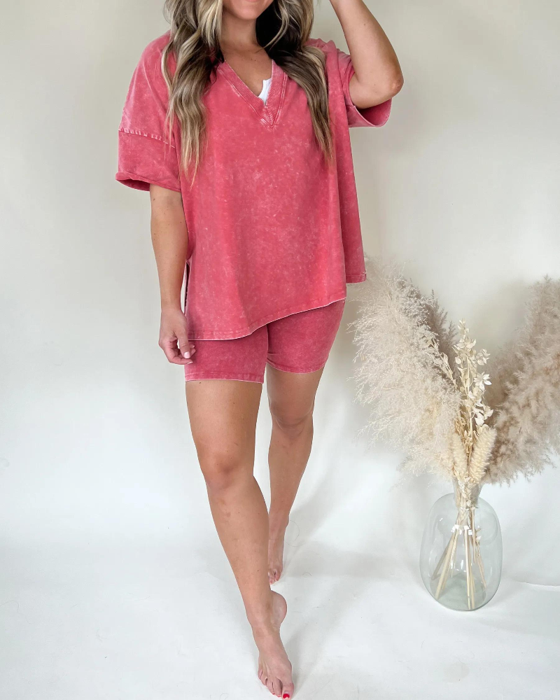 Aurora | Organic Cotton Casual Washed Set
