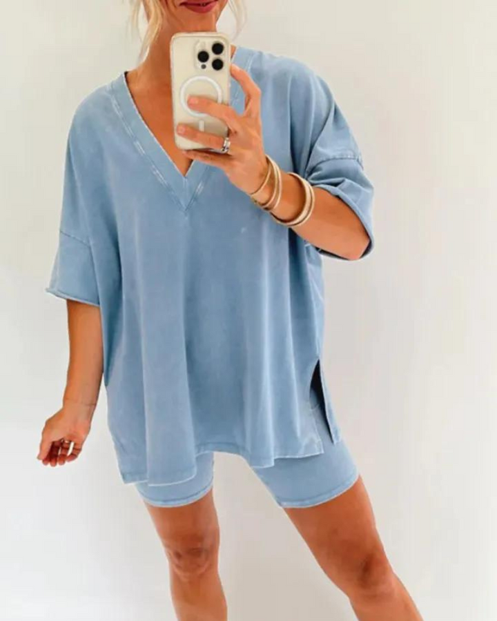 Aurora | Organic Cotton Casual Washed Set