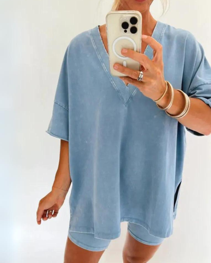 Aurora | Organic Cotton Casual Washed Set