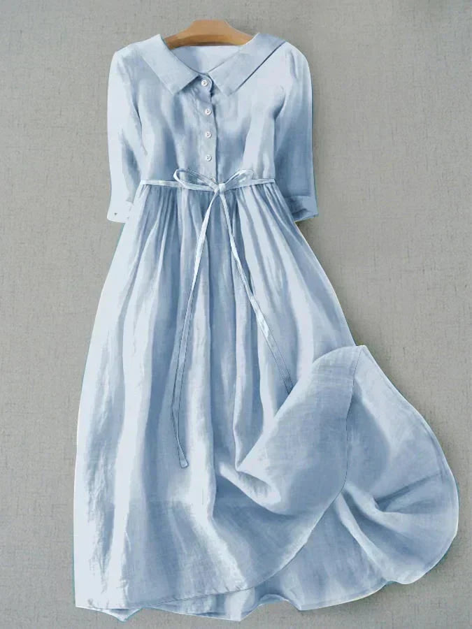 Alessa™ -  Casual Button-up Dress