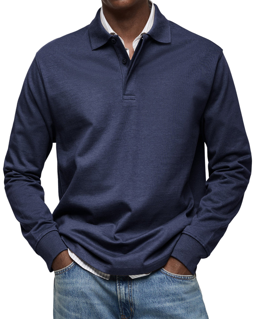 Elliot™ | Casual Long Sleeve Polo