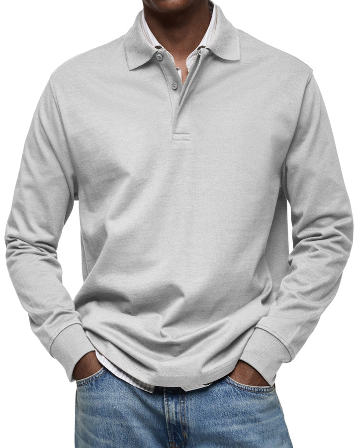 Elliot™ | Casual Long Sleeve Polo