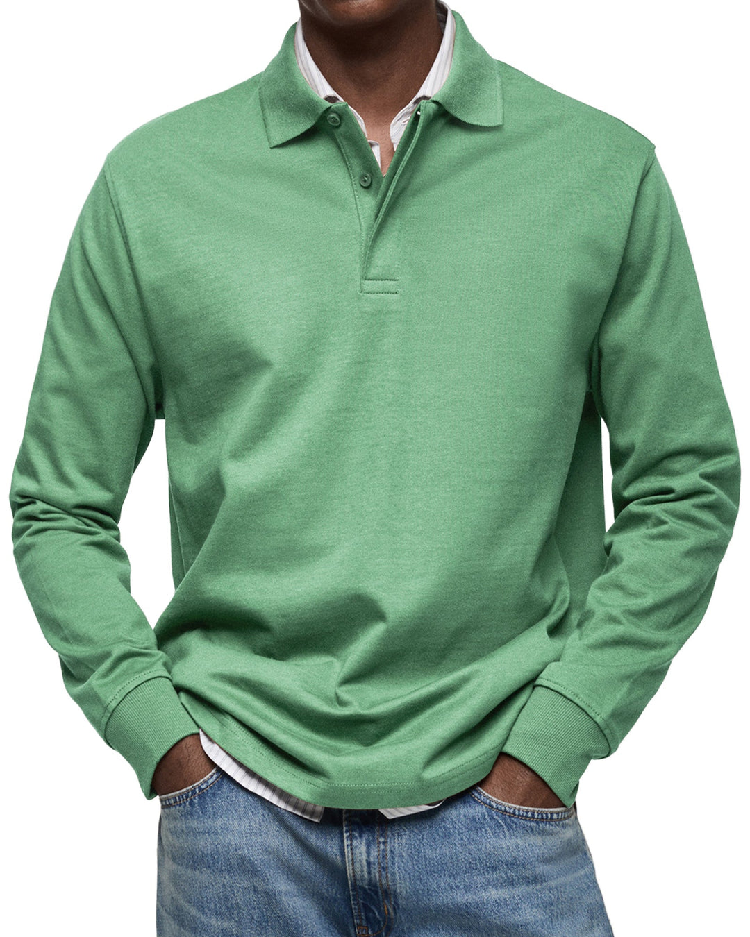 Elliot™ | Casual Long Sleeve Polo