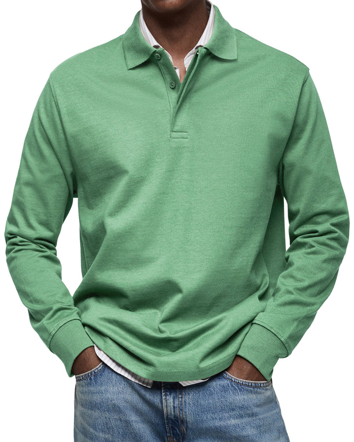 Elliot™ | Casual Long Sleeve Polo