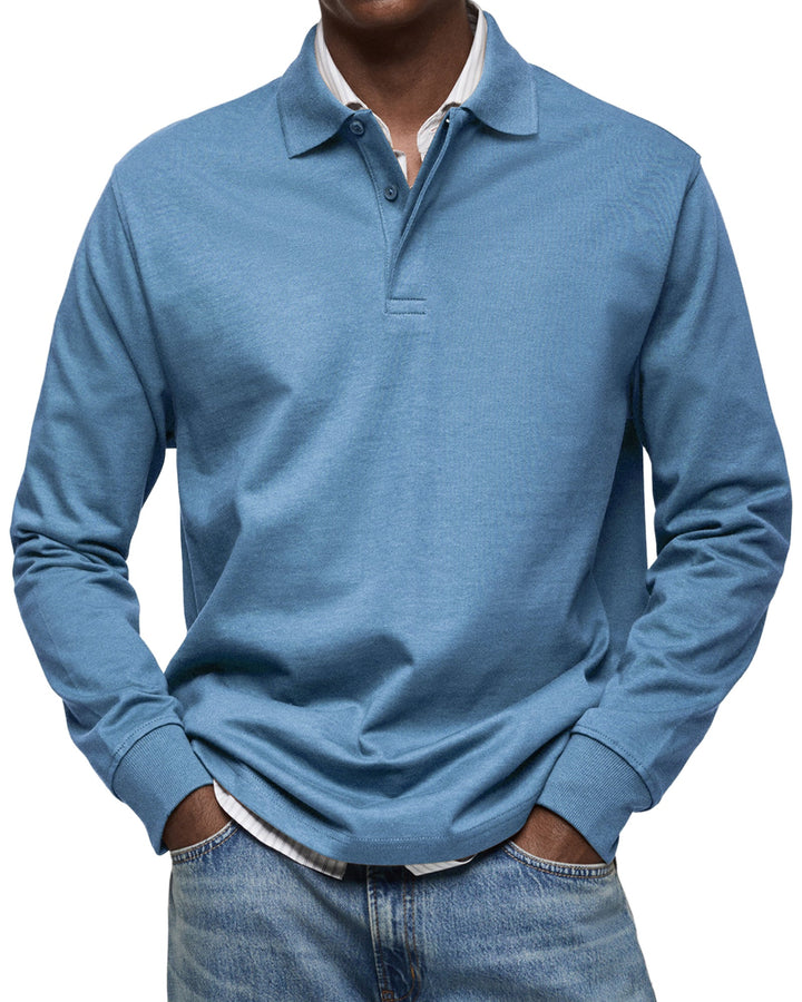 Elliot™ | Casual Long Sleeve Polo