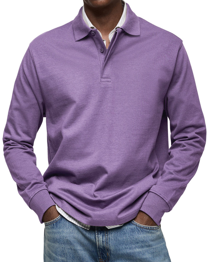 Elliot™ | Casual Long Sleeve Polo