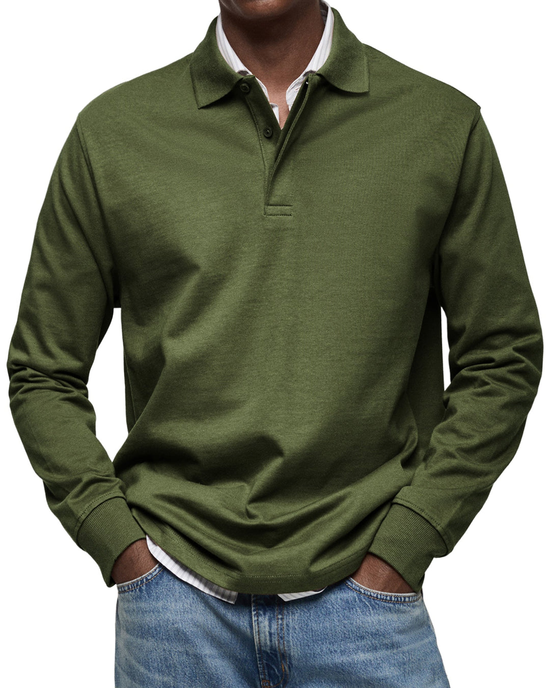 Elliot™ | Casual Long Sleeve Polo