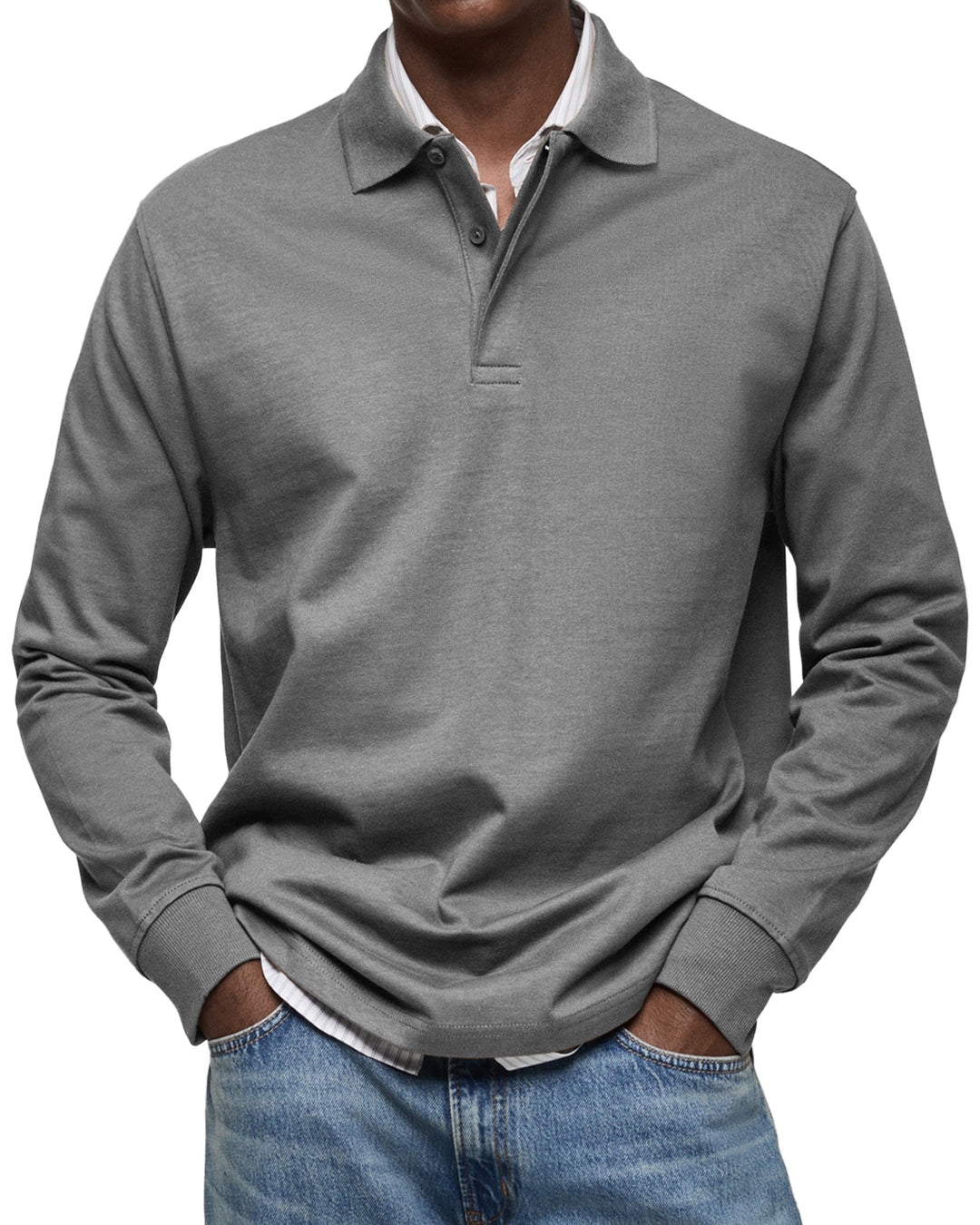 Elliot™ | Casual Long Sleeve Polo