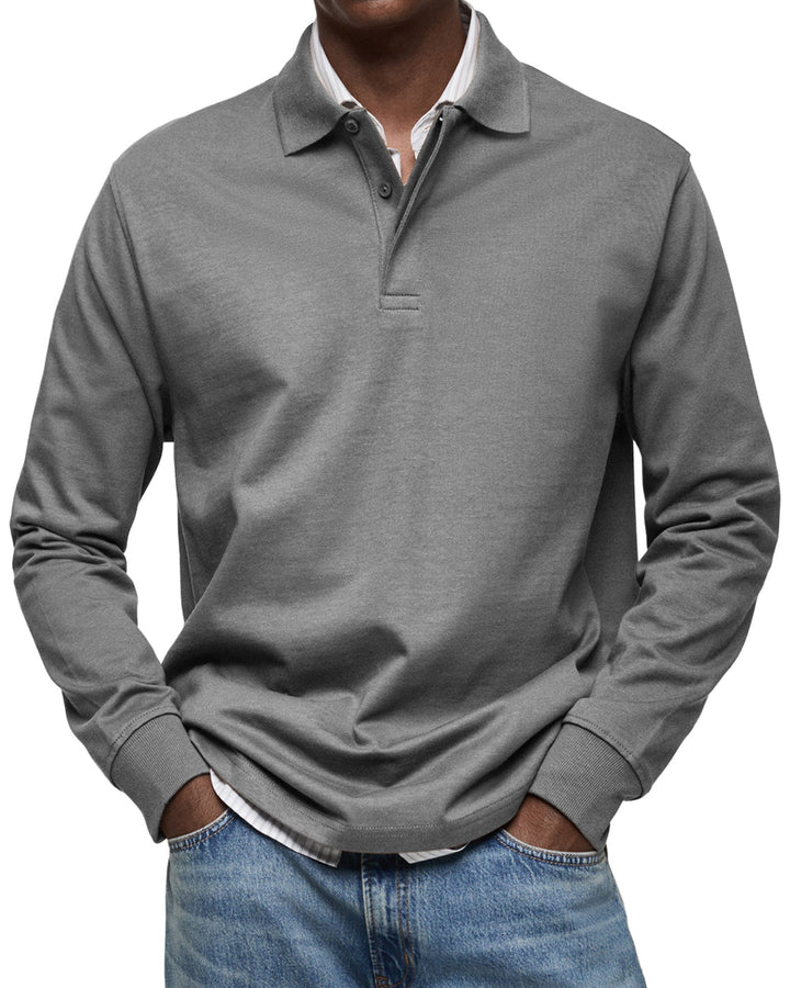 Elliot™ | Casual Long Sleeve Polo