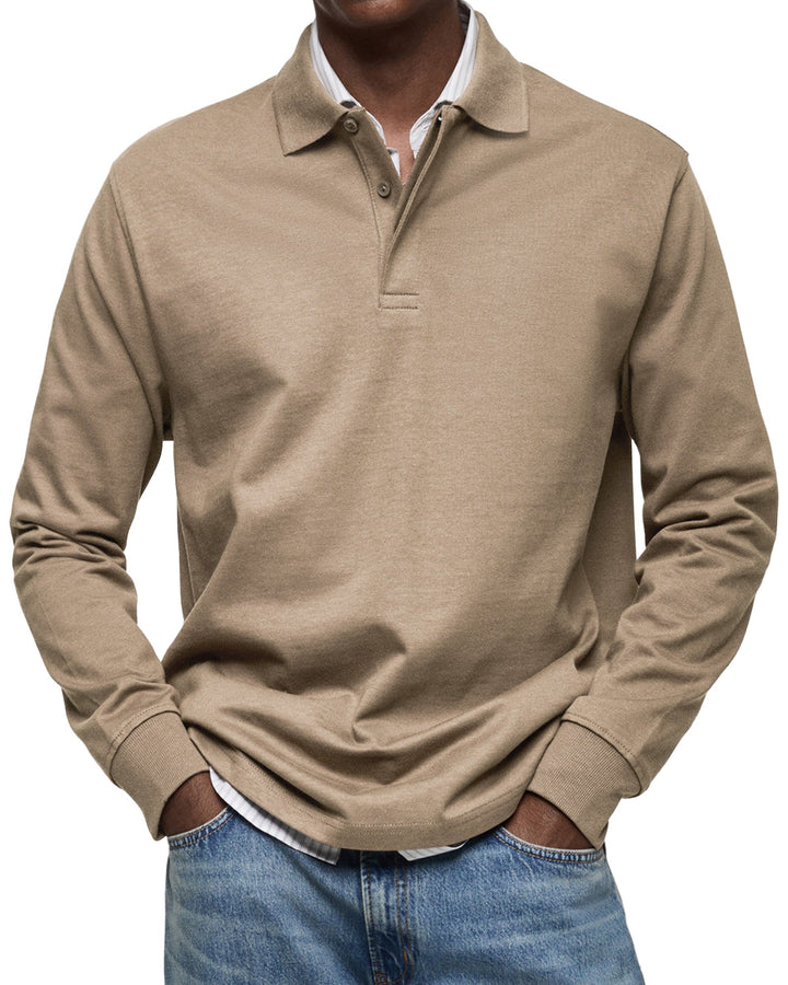 Elliot™ | Casual Long Sleeve Polo