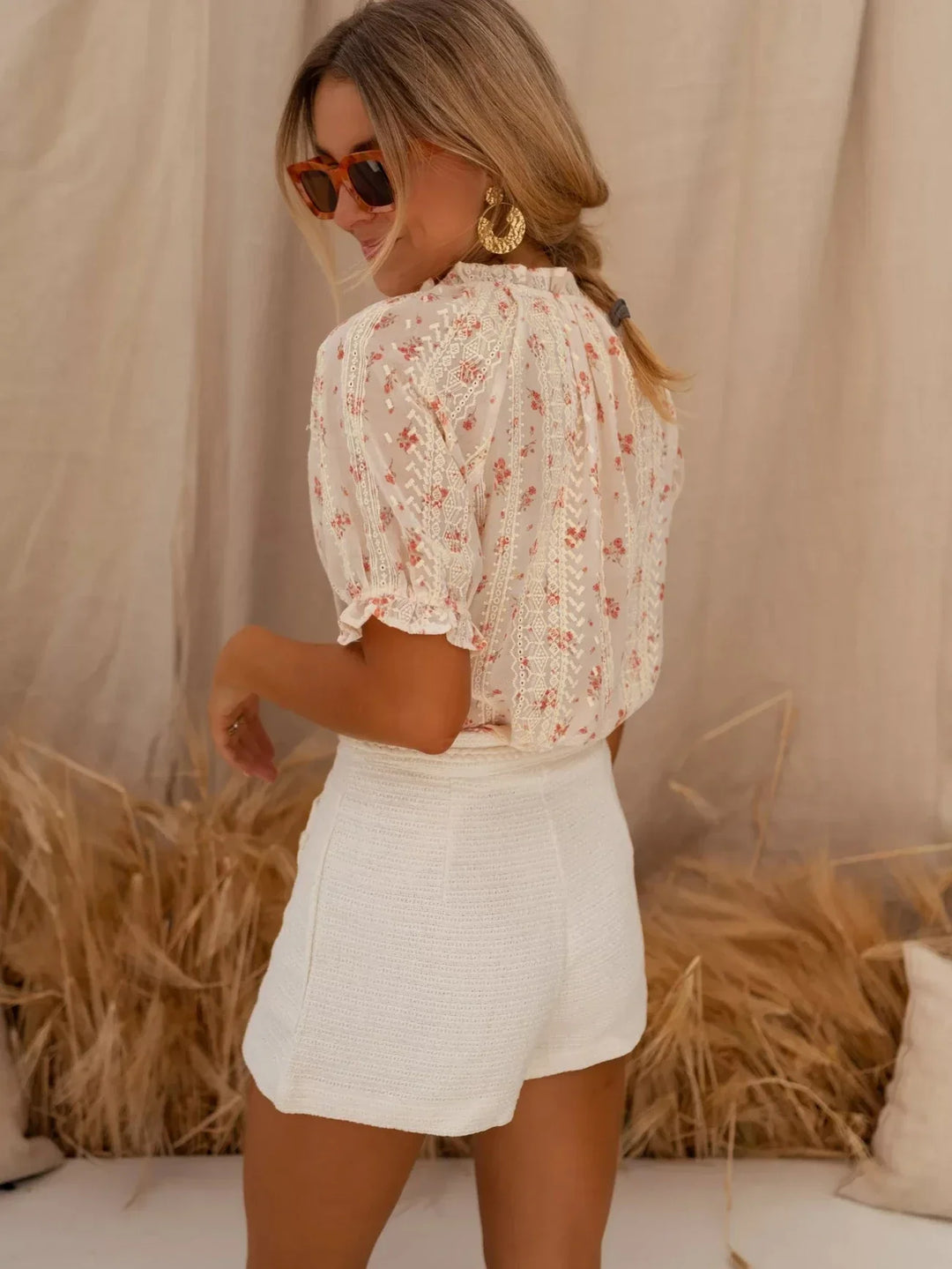 Sana™ - Floral Summer Blouse