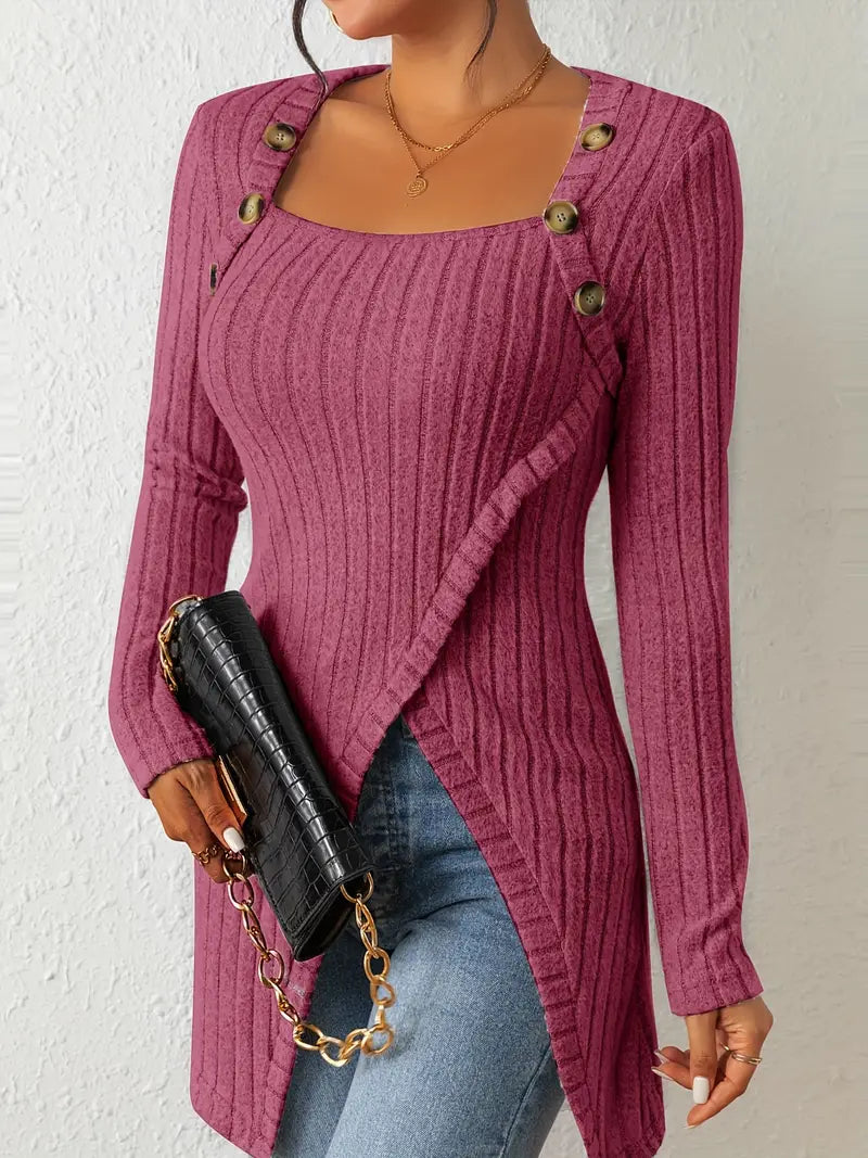 Adley™ | Stylish Button-Up Cardigan Sweater