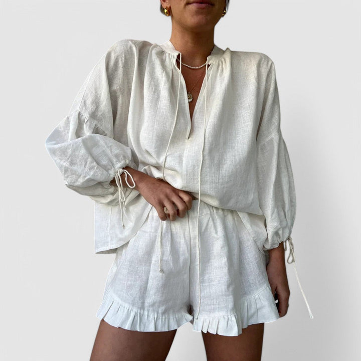 Tenille™ | Two-Piece Linen Set
