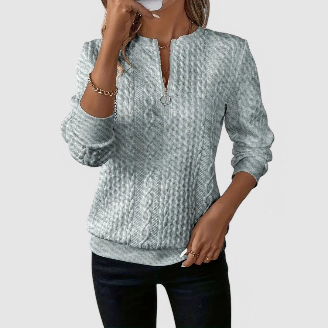 Natalie | Elegant Jumper with Zip
