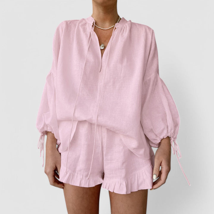 Tenille™ | Two-Piece Linen Set