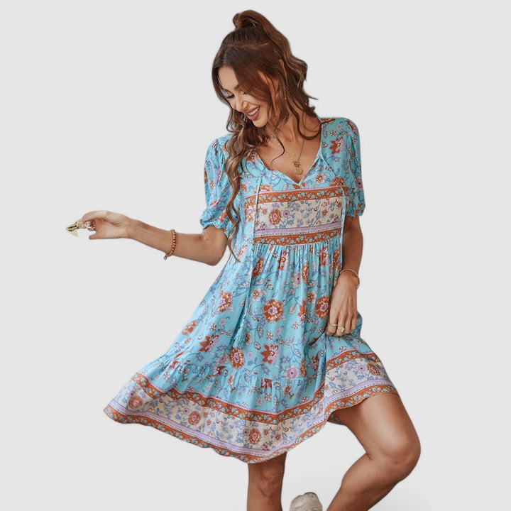 Stella | Effortlessly Chic Printed Floral Dress