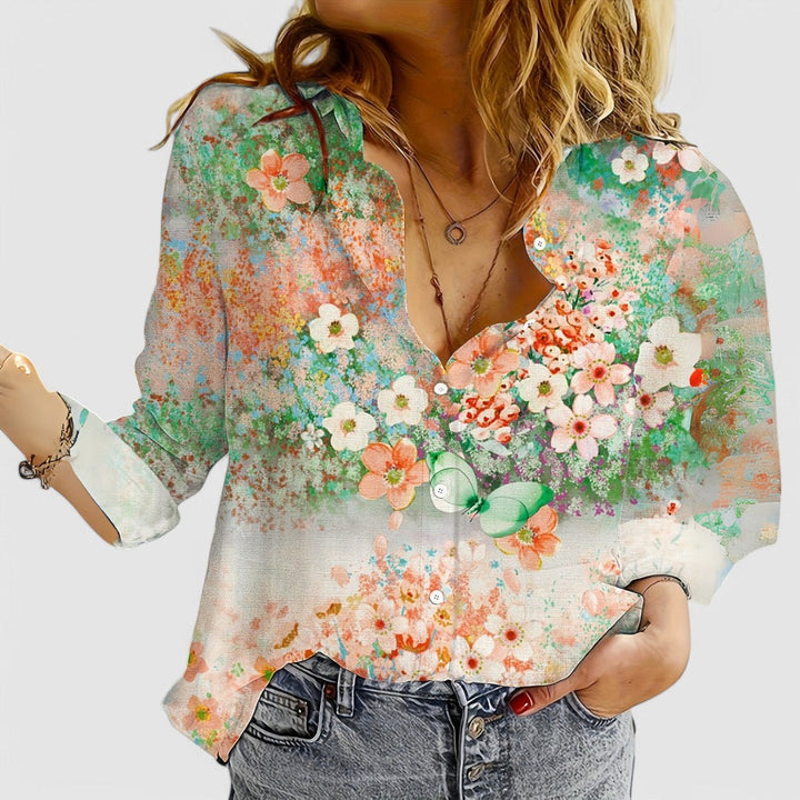 Amélie | Floral Boho Blouse