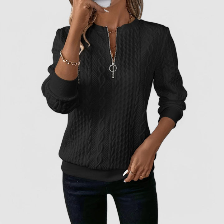 Natalie | Elegant Jumper with Zip