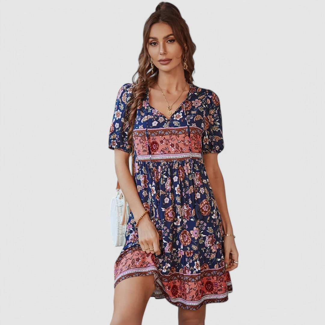 Stella | Effortlessly Chic Printed Floral Dress