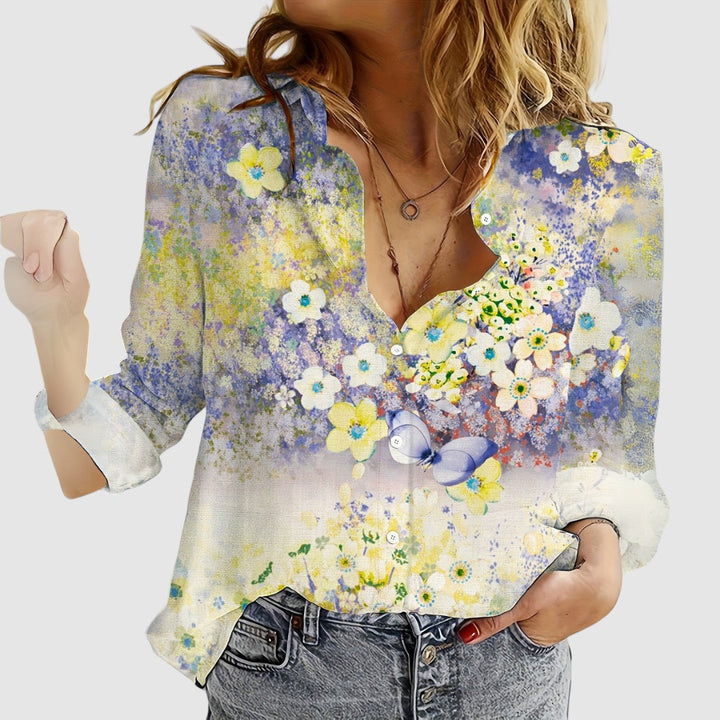 Amélie | Floral Boho Blouse