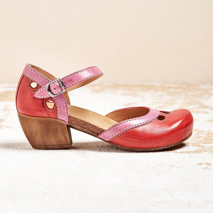 May |  Orthopedic Sandals with Low Heel
