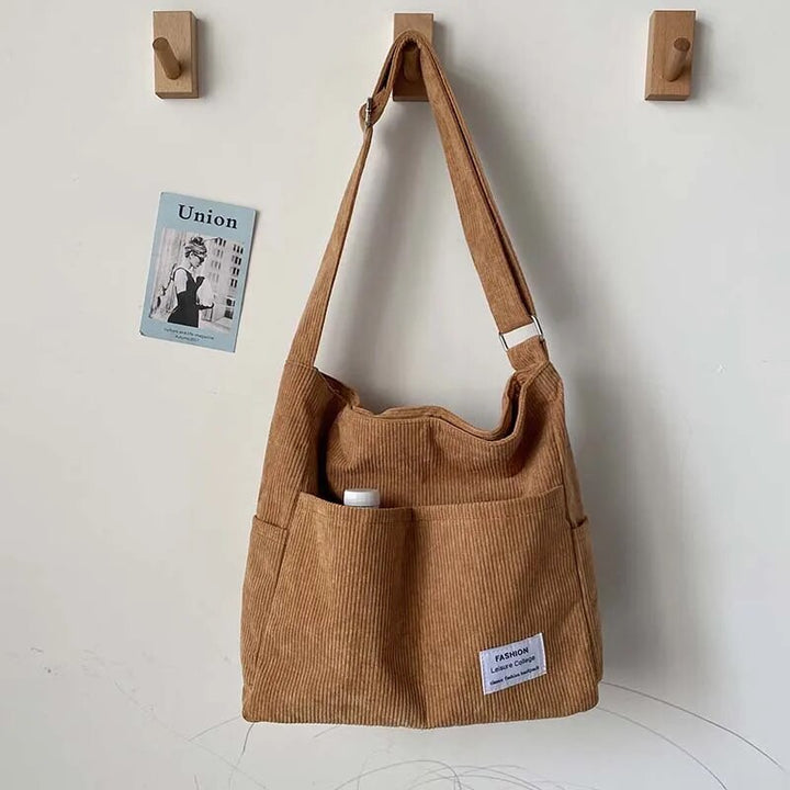 Maisha | Casual Corduroy Tote Bag