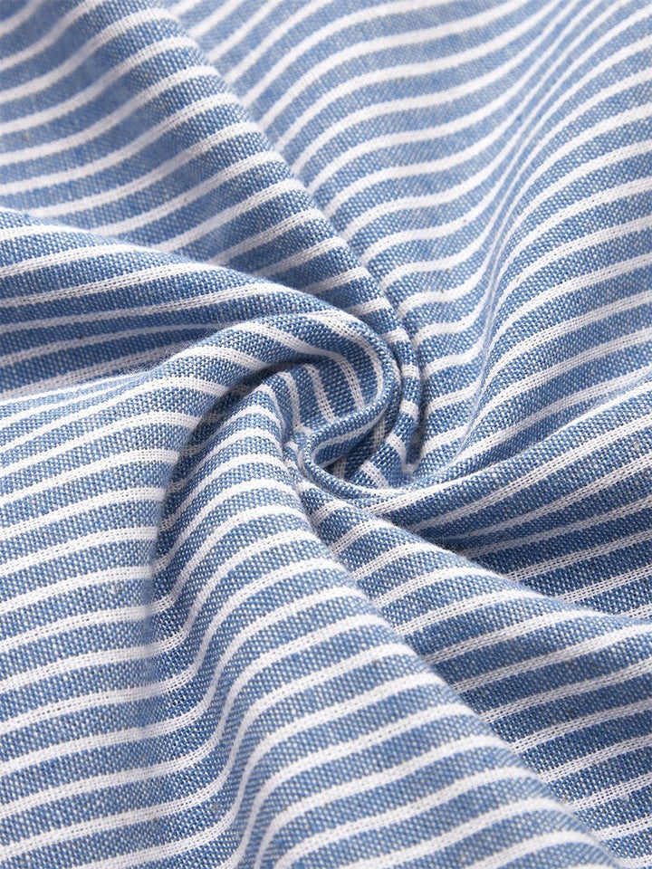 Aubrey™ | Elegant Striped Summer Midi Dress