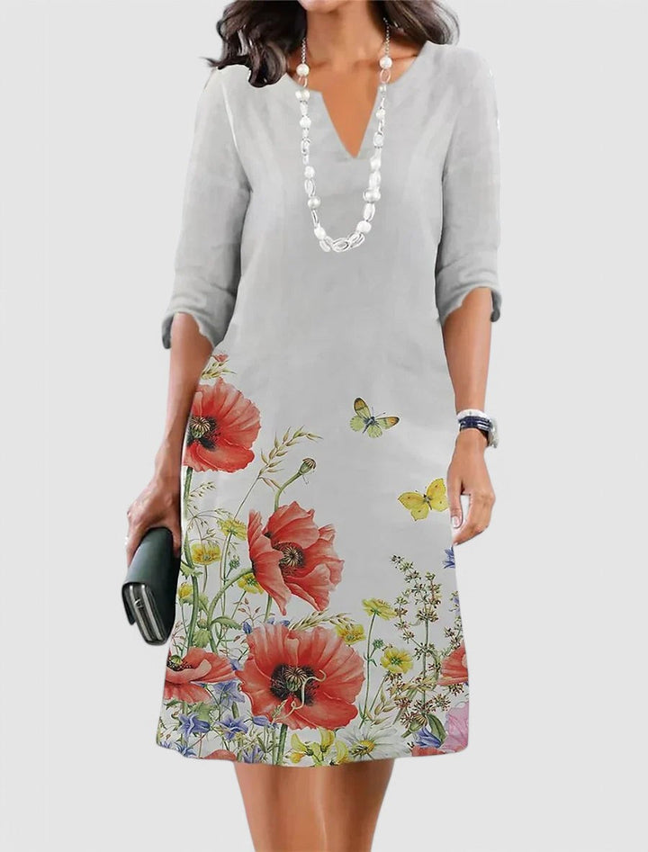 Cassidy™ | Double Layer Tunic Dress