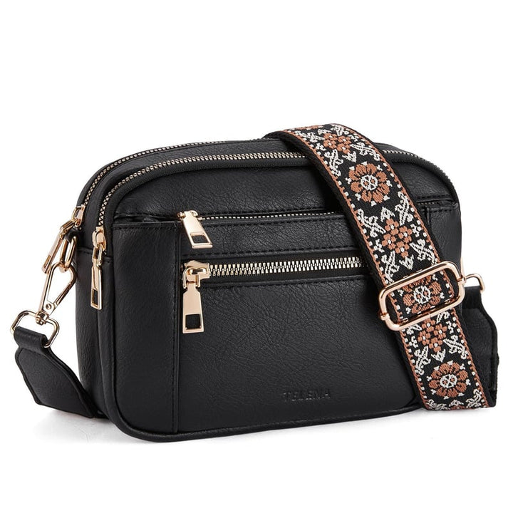 Cora | Refined Leather Crossbody Bag