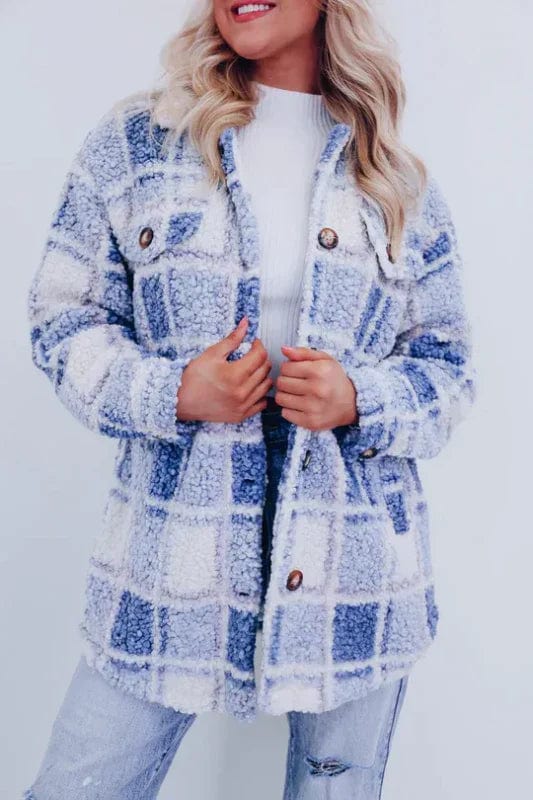 Chloé  | Oversized Plaid Shacket