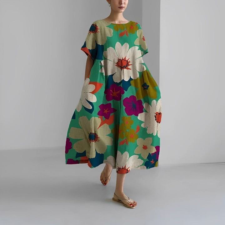 Clara™ | Effortless Boho Floral Dress