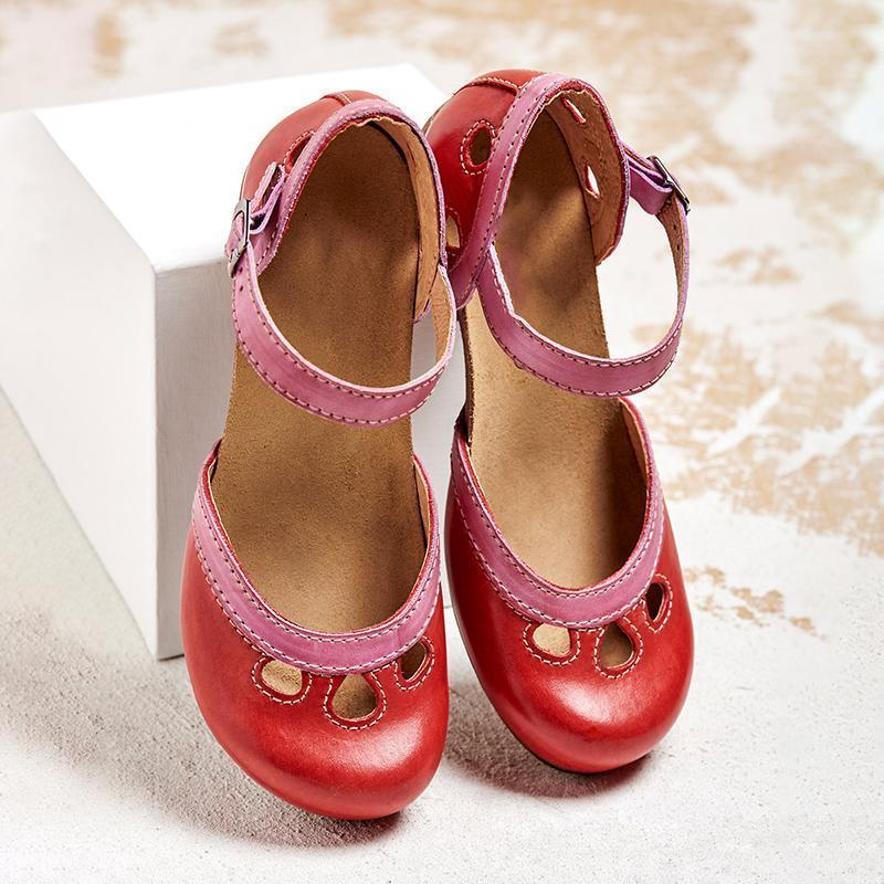 May |  Orthopedic Sandals with Low Heel