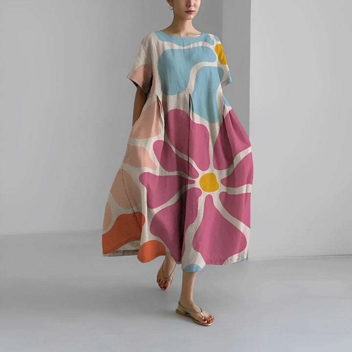 Clara™ | Effortless Boho Floral Dress