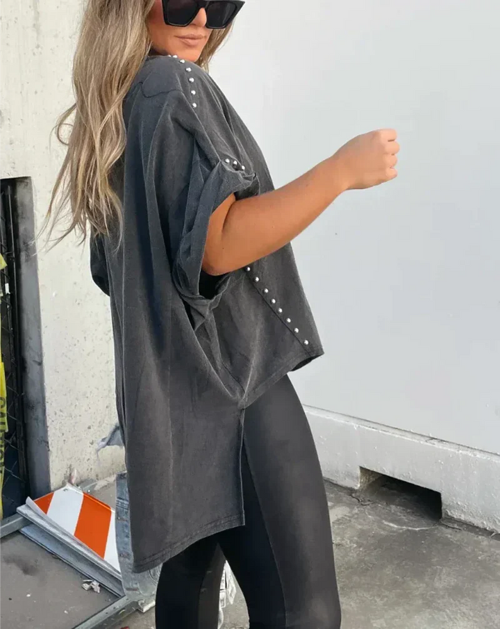 Matilda | Studded Oversized Tee