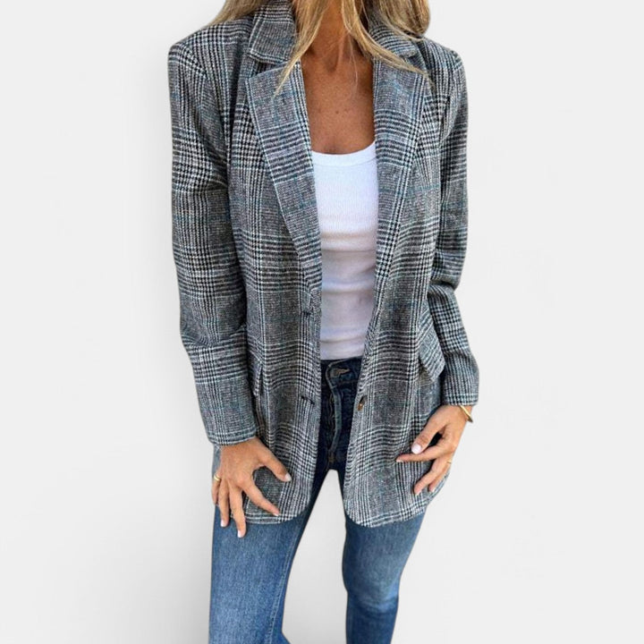 Phoenix | Classic Checkered Blazer