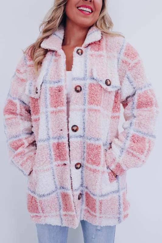 Chloé  | Oversized Plaid Shacket